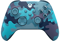 MICROSOFT QAU-00074 Wirleless Mineral Camo Special Edition Controller Mineralblau/Hellviolett/Aqua/Dunkelviolett