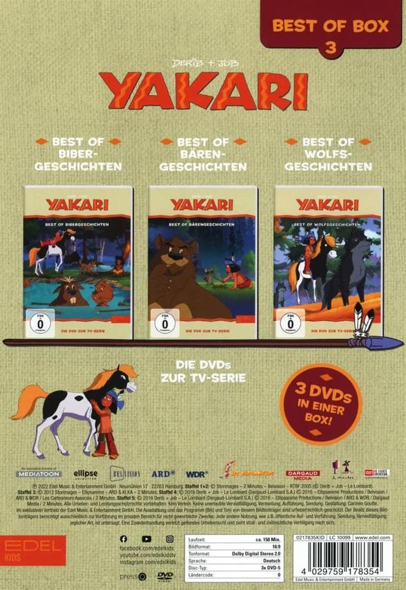 Best Of Yakari DVD
