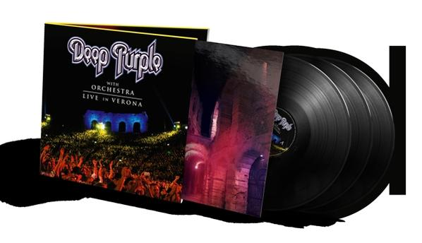 A Deep Purple album borítója. Az album címe: "Live in Verona".