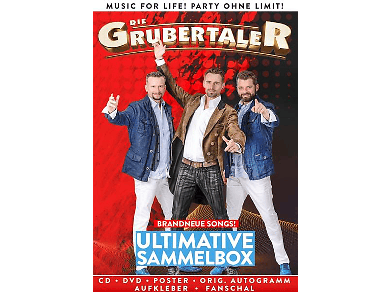 Die Grubertaler - Ultimative Sammelbox  - (CD + DVD Video)