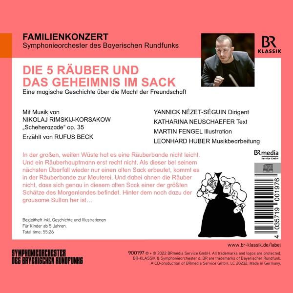 Sack und das Die fünf im Geheimnis Beck,Rufus/Nézet-Sèguin,Yannick/BRSO - - Räuber (CD)