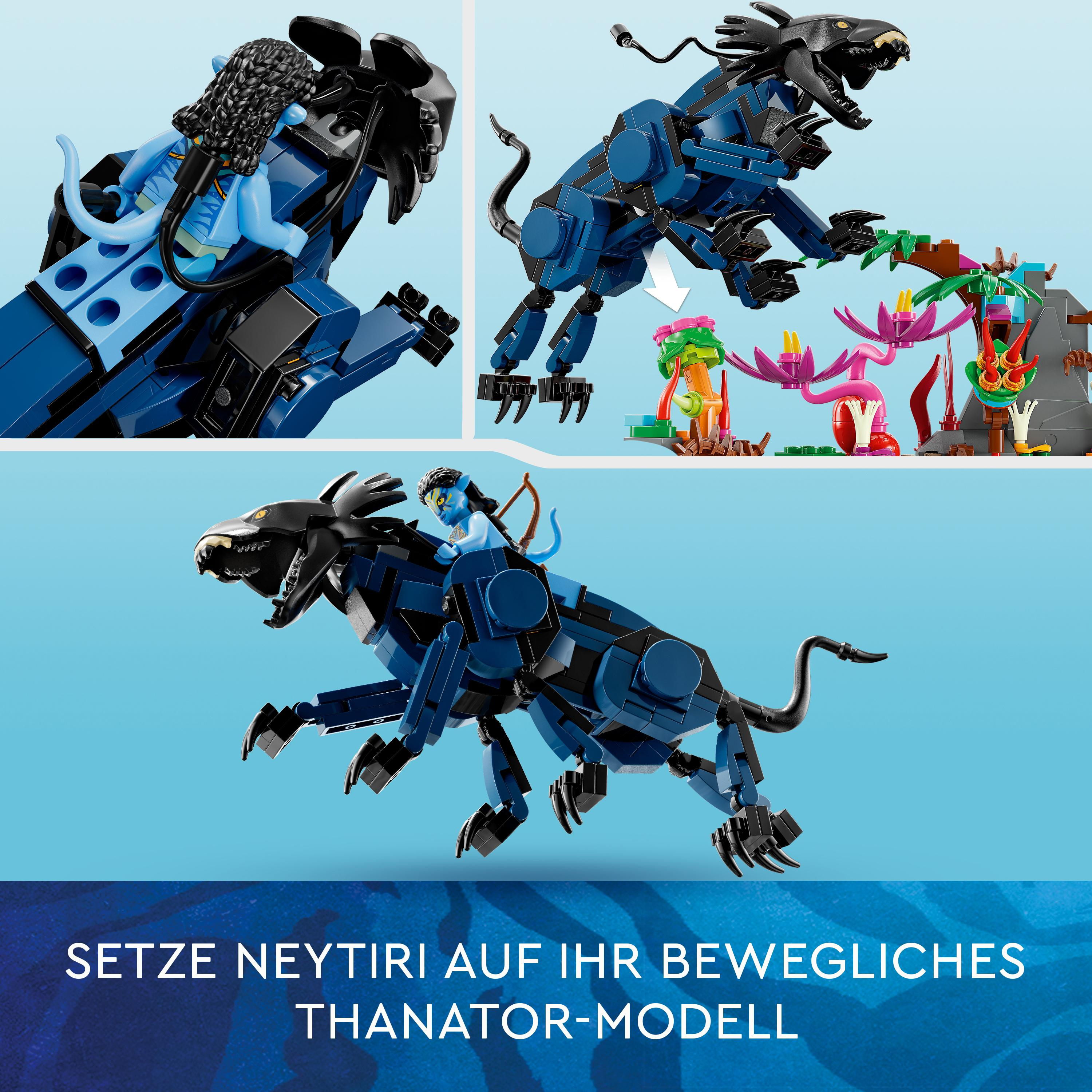 und Mehrfarbig Thanator vs. Bausatz, Neytiri 75571 Avatar im MPA Quaritch LEGO