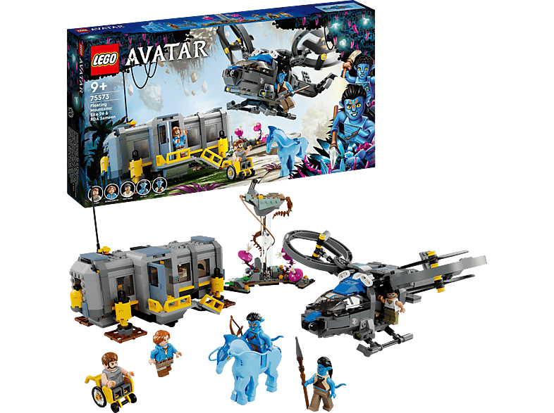 LEGO Avatar 75573 Schwebende Berge: Site 26 und RDA Samson Bausatz, Mehrfarbig