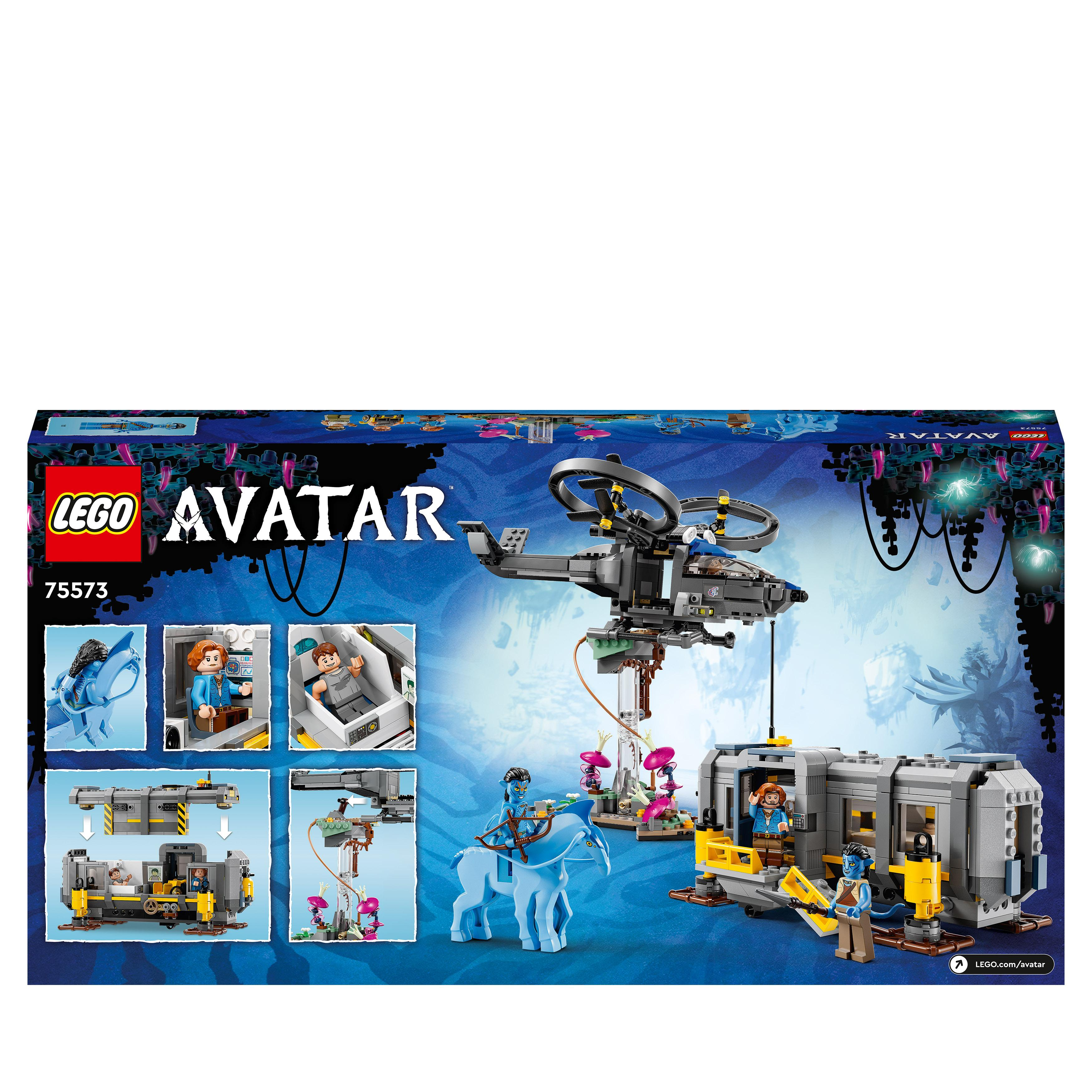 LEGO Avatar 75573 Schwebende Samson 26 RDA und Berge: Mehrfarbig Site Bausatz