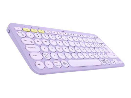 LOGITECH K380 Multi-Device (Qwertz) Schweizerisch - Bluetooth Tastatur (Lavendel)