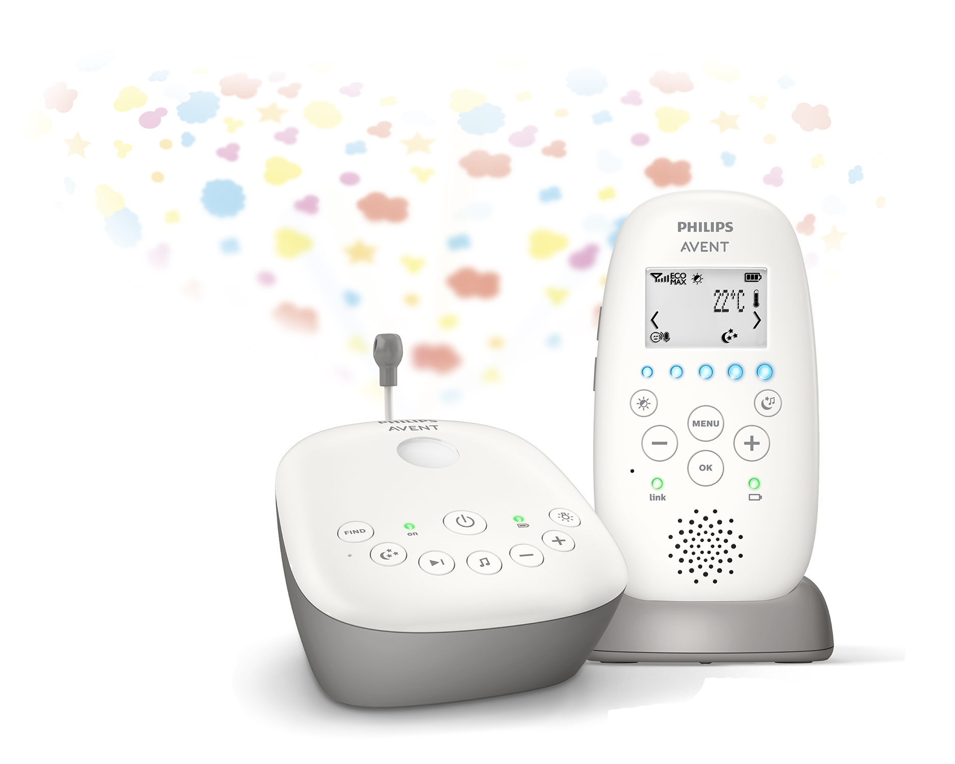 Philips Scd733/26 Premium Dectbabyfoon Babyfoon