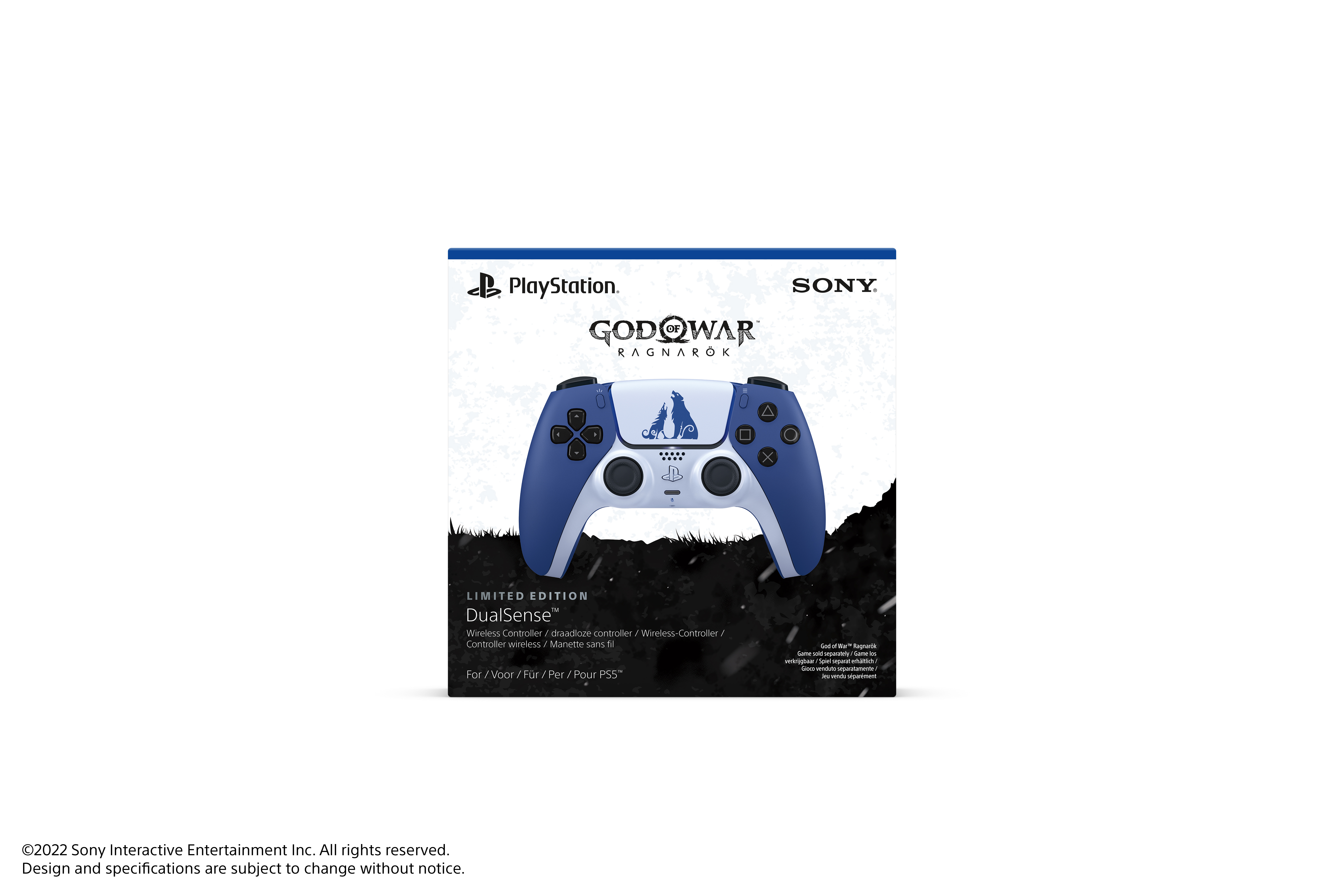 SONY DualSense® Wireless Controller God of War Ragnarök Limited Edition für PlayStation 5, MAC, Android, iOS