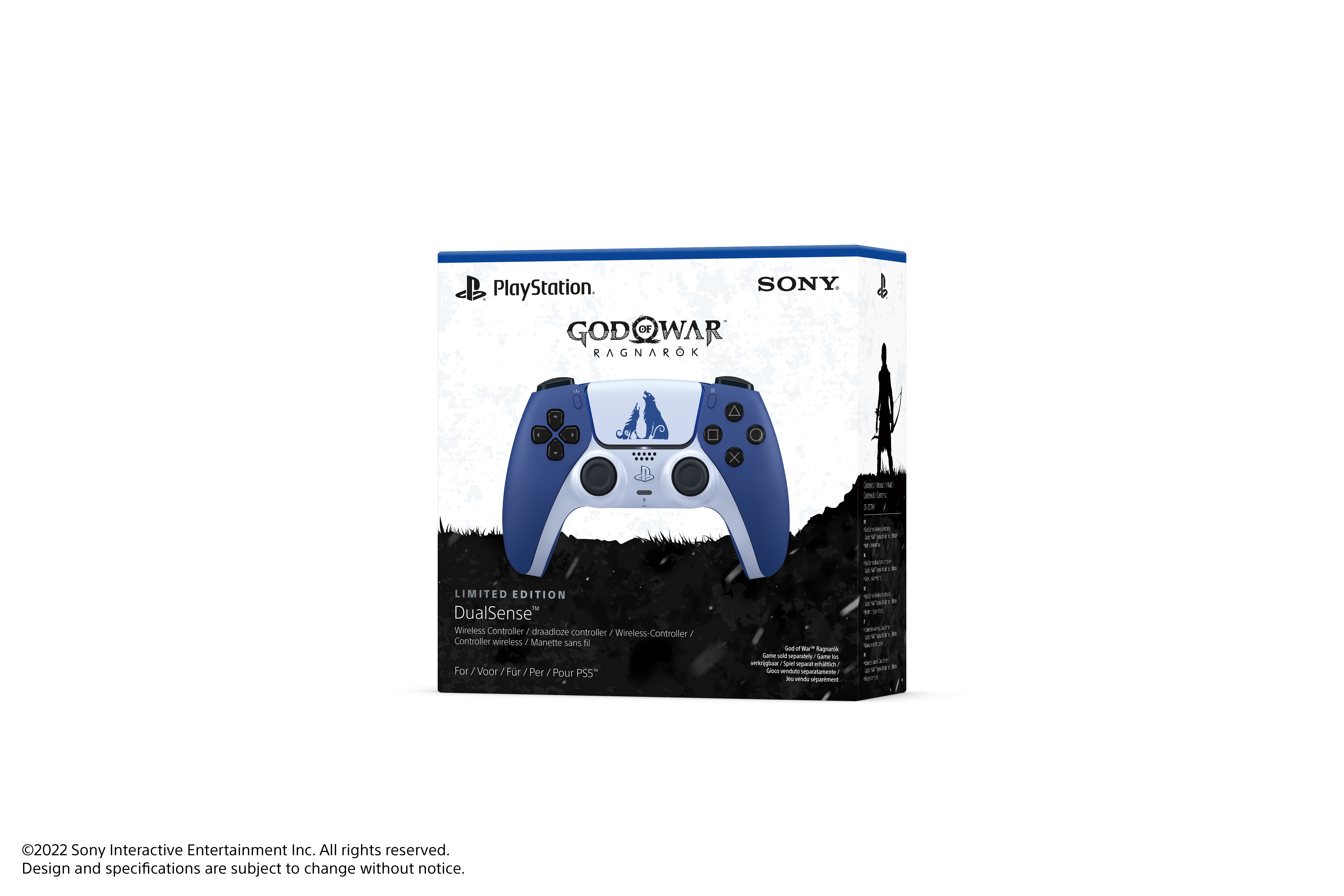 SONY DualSense® Wireless Controller God of War Ragnarök Limited Edition für PlayStation 5, MAC, Android, iOS