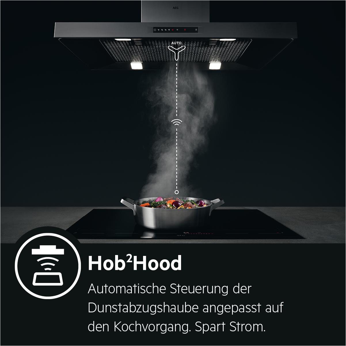AEG DBB5960HM, Dunstabzugshaube (898 mm breit, 500 mm tief)