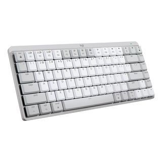 LOGITECH MX Mechanical Mini (Tactile Quiet Switch) für Mac - Tastatur (Pale Grey)