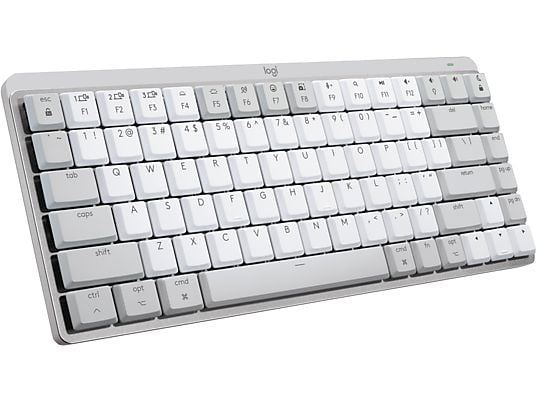 LOGITECH MX Mechanical Mini (Tactile Quiet Switch) per Mac - Tastiera (Pale Grey)