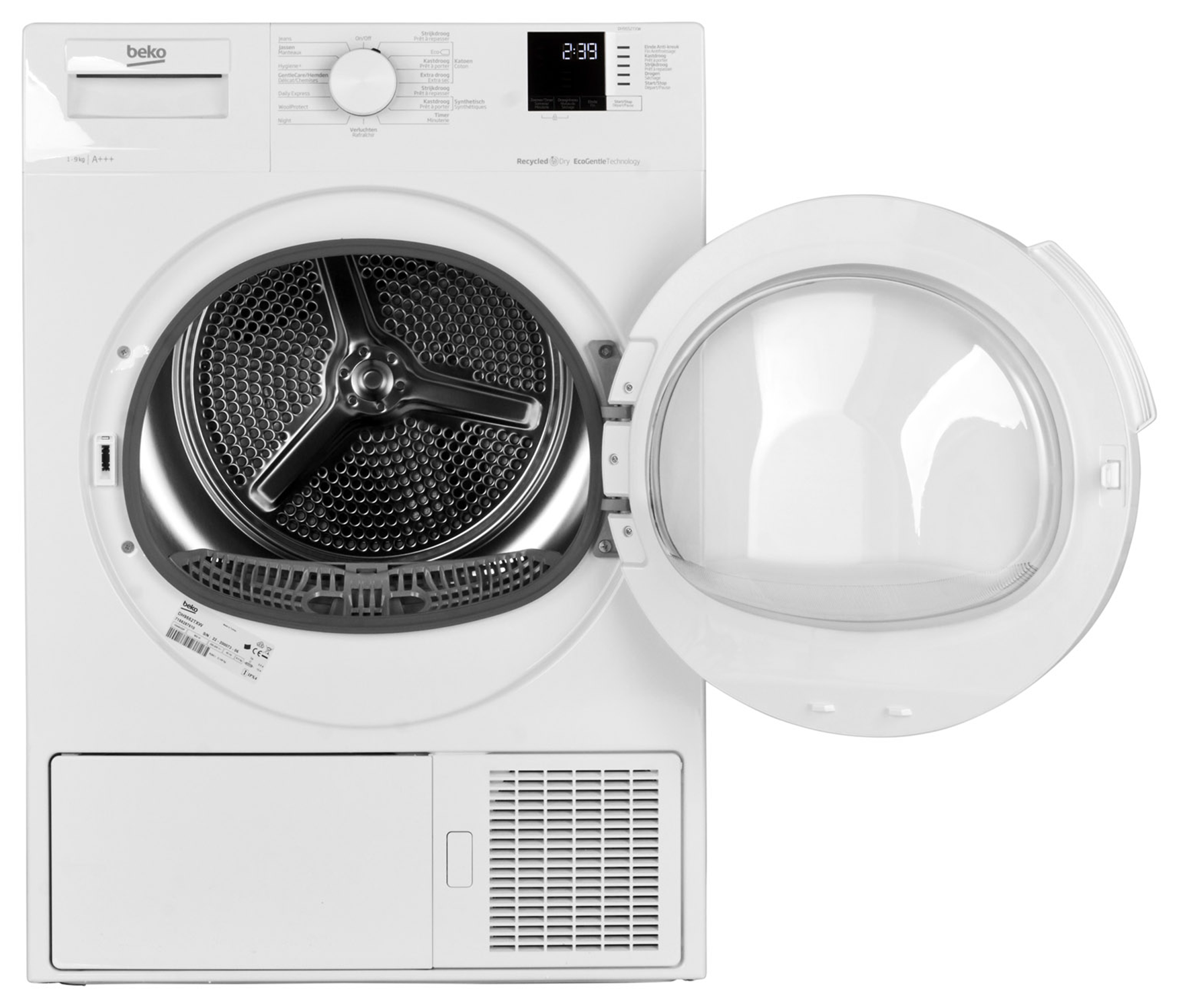 BEKO DH9552TXW RecycledDry Warmtepompdroger