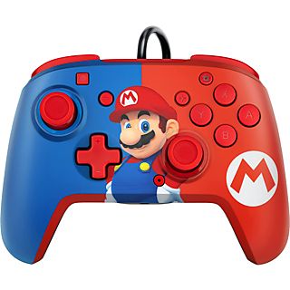 PDP Faceoff Deluxe+ Audio - Controller (Power Pose Mario)