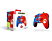 PDP Faceoff Deluxe+ Audio - Mario Edition - Controller (Multicolore)