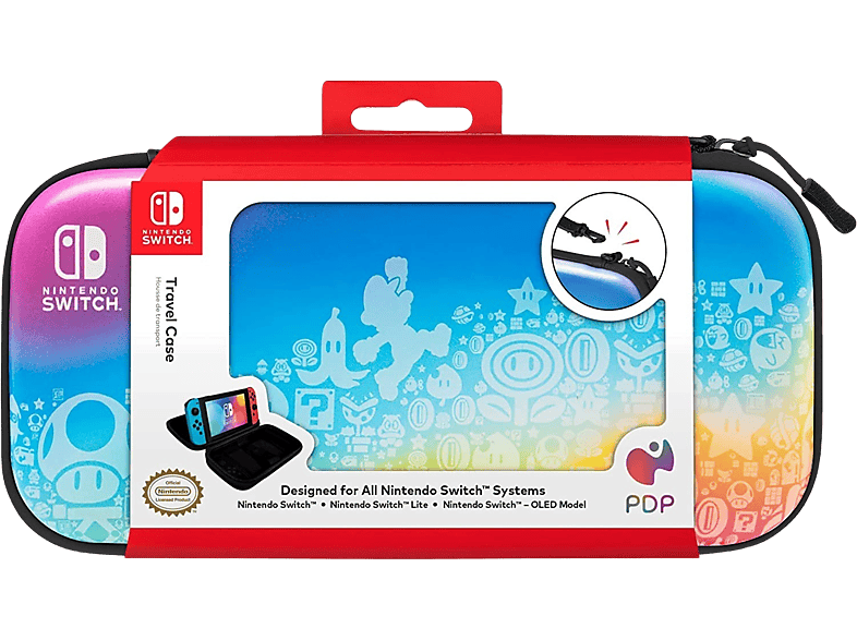 Funda  PDP Star Spectrum, Para Nintendo Switch OLED y Nintendo Switch Lite,  Multicolor