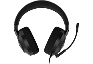 Auriculares gaming - Lenovo Legion H200, Alámbrico, Cableado vía 3.5 mm, Negro