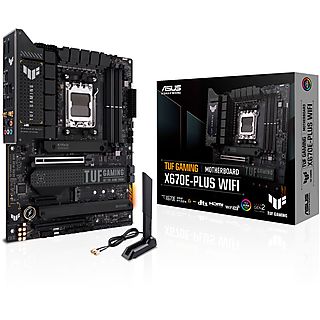 ASUS Mainboard TUF GAMING X670E-PLUS WIFI, AMD AM5, ATX, DDR5, 4x M.2, WiFi 6E, USB 3.2 Gen 2x2 Typ-C, PCIe 5.0, Aura Sync