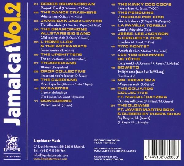 VARIOUS - Jamaicat Vol.2-Jamaican Sounds From Catalonia  - (CD)