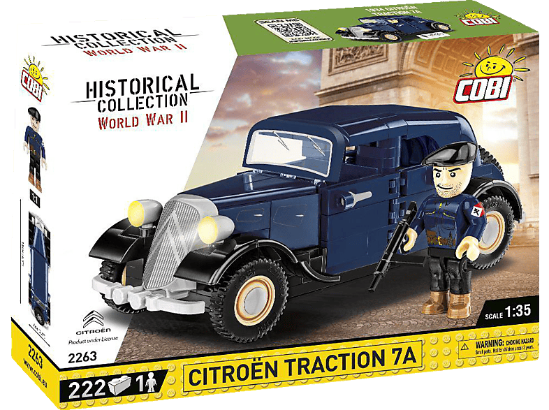 Mehrfarbig TRACTION COBI Bausatz, 1934 CITROEN 2263 7A