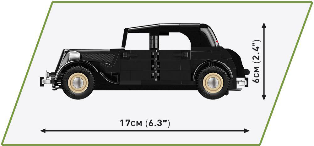 COBI 2267 CITROEN 15CV SIX D Bausatz, Mehrfarbig