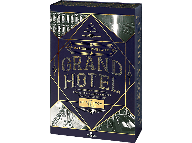 MOSES. Das geheimnisvolle Grand Hotel Gesellschaftsspiel Mehrfarbig | Denkspiele & Wissenspiele