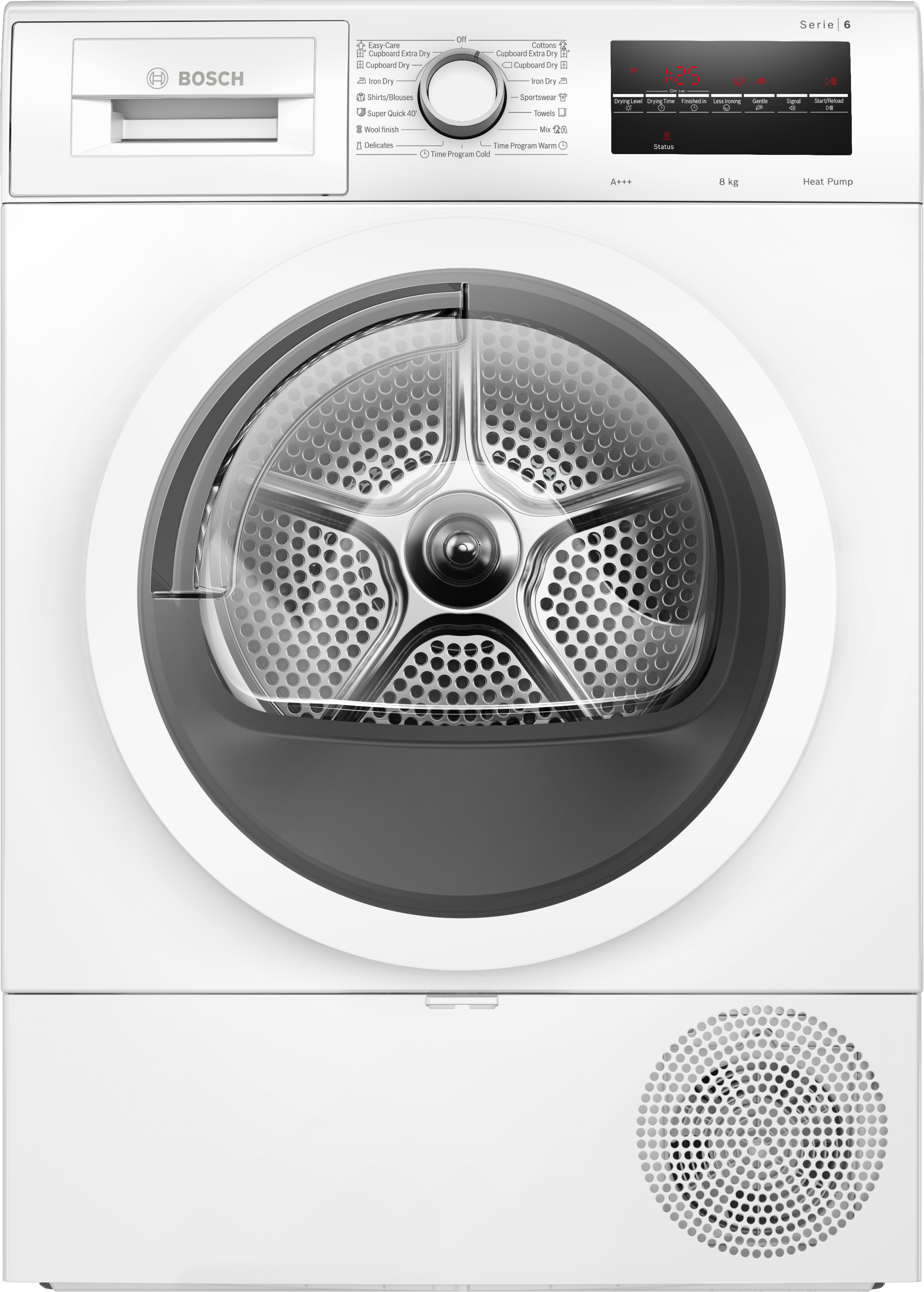BOSCH WTR87TW0BY Serie6 Hőszivattyús szárítógép