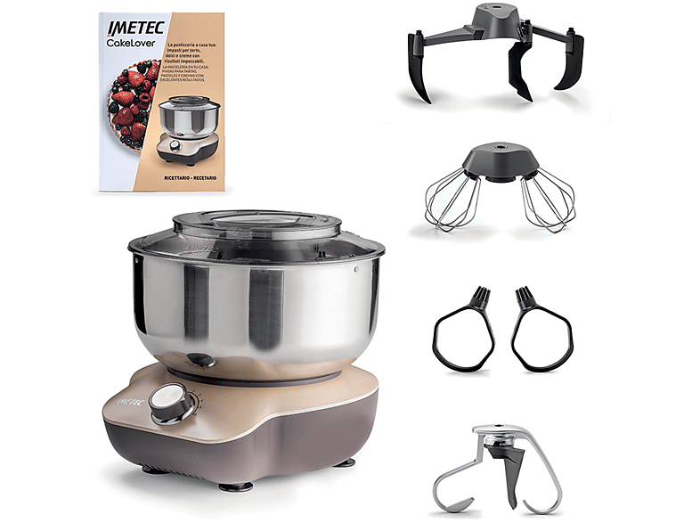 ROBOT DA CUCINA 7,5 LITRI 2100W IMPASTATRICE PLANETARIA TRITACARNE