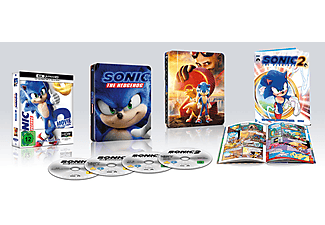 Sonic the Hedgehog - 2-Movie Collection SteelBook® 4K Ultra HD Blu-ray + Blu-ray