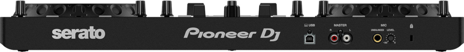 PIONEER DJ Contrôleur DJ professionnel à 2 canaux pour Serato DJ Lite (DDJ-REV1)