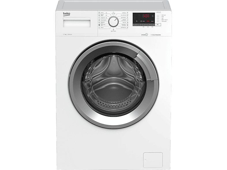 BEKO WUE-7612 BS keskeny elöltöltős mosógép, 7 kg, 1200 fordulat, gőzfunkció, gyorsprogram