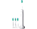 PHILIPS SONICARE HX3658/13 Power White - Spazzolino elettrico sonico (Bianco)