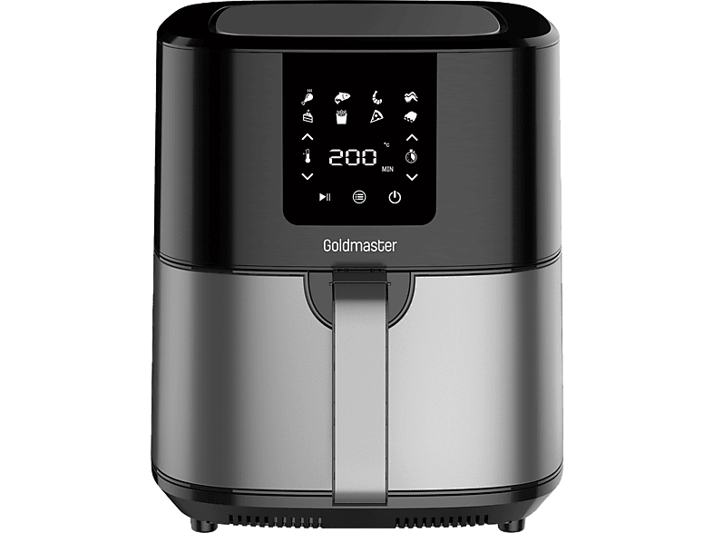 GOLDMASTER Crispy GM-7459 Sıcak Hava Fritözü Siyah_0