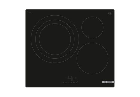 Placa inducción  Bosch PXJ675DC1E, 2 Zonas Flex, Función Sprint,  PerfectFry, 38 x 21 cm, Negro