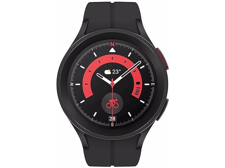 SAMSUNG Galaxy Watch 5 Pro 45mm Akıllı Saat Siyah Titanyum_1