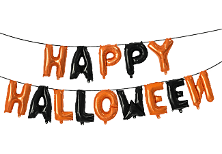 FAMILY HALLOWEEN Halloween-i lufi szett, "Happy Halloween" felirat, rögzítő szalag (58142)