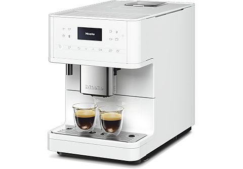 Cafetera superautomática - Miele CM 6160 MilkPerfection, 2 Tazas, Presión 15 bar, Potencia 1.5 kW, Blanco Loto