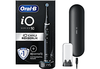 ORAL B iO 10 Şarjlı Diş Fırçası Siyah + Manyetik Şarj + Seyahat Kabı_9