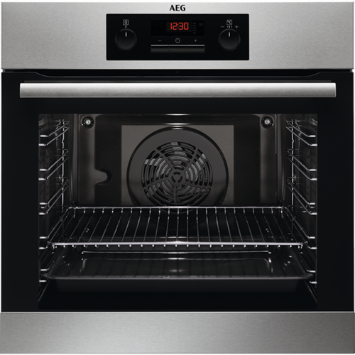 Horno - AEG BPB23112ZM, 72 l, Integrable, Multifunción, Pirolítico, 60 cm, Inox Antihuellas