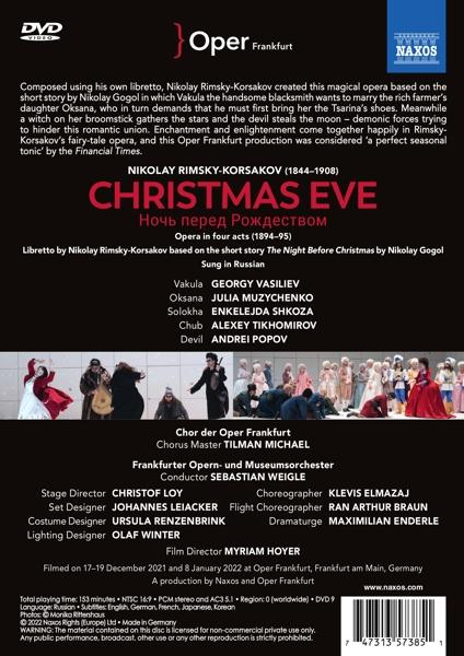 Muzychenko/Shkoza/Tikhomirov/Popov/+ - CHRISTMAS EVE  - (DVD)