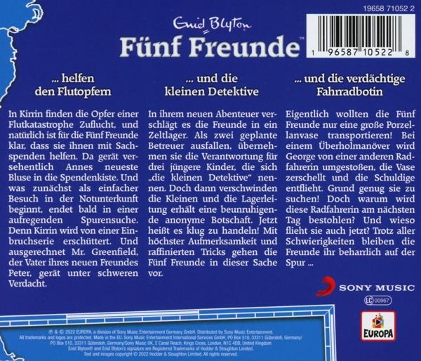 Rückseite eines Buches mit Text auf Deutsch und einem Logo.