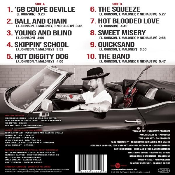 Johnson Jeremiah - Hi-Fi Drive By (180g Black Vinyl)  - (Vinyl)