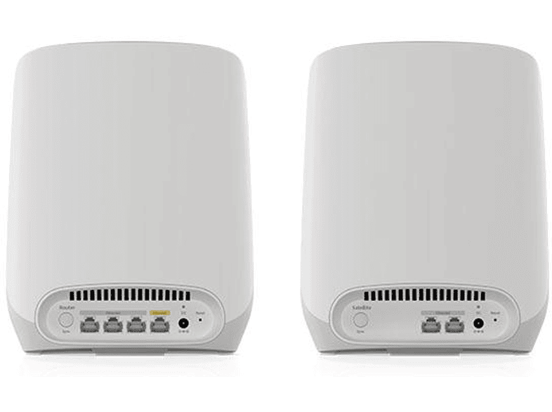 NETGEAR Orbi RBS760 Tri-bande (2,4 GHz / 5 GHz / 5 GHz) Wi-Fi 6 (802.11ax)  Blanc 2 Interne - Routeur - NETGEAR