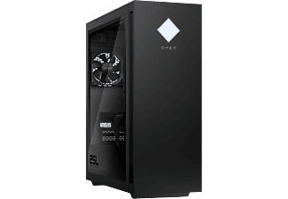 HP OMEN 25L GT15-0019no - Stationär Gamingdator med AMD Ryzen™ 7 5700G, 32GB RAM, 1TB SSD, 1TB HDD och NVIDIA® GeForce RTX™ 3