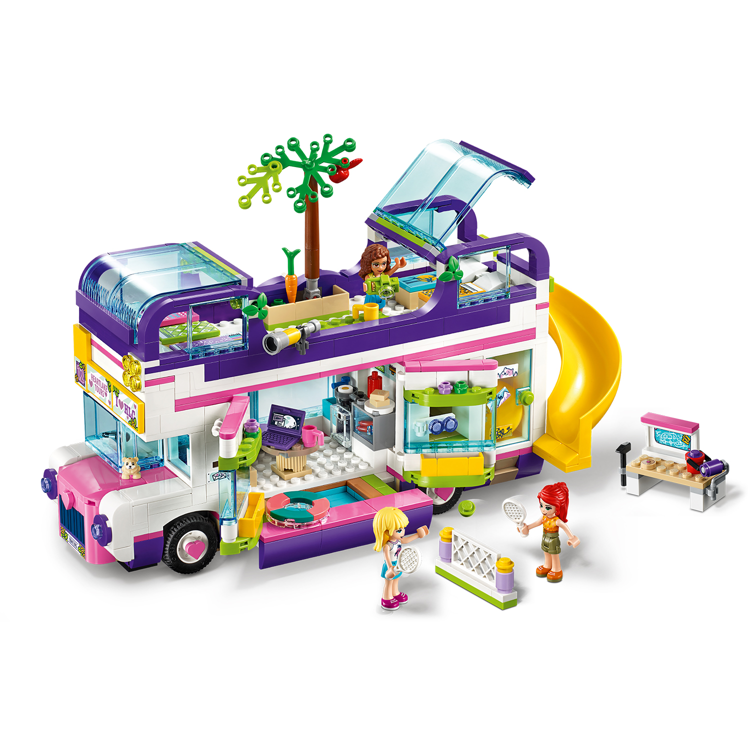 LEGO Friends 41395 Freundschaftsbus Bausatz, Mehrfarbig