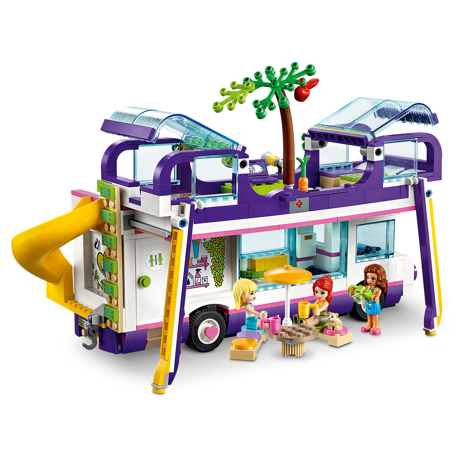 LEGO Friends 41395 Freundschaftsbus Bausatz, Mehrfarbig