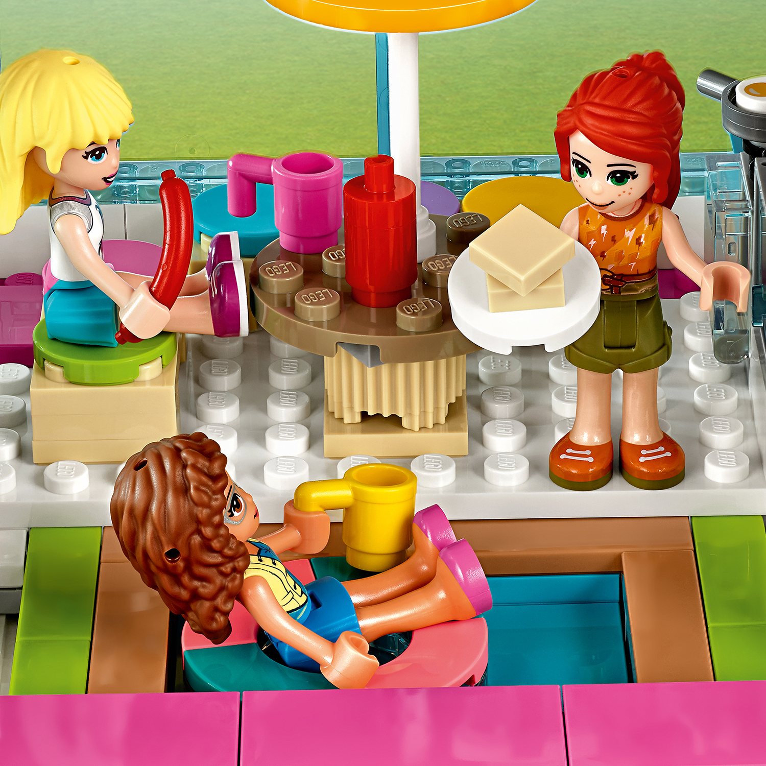 LEGO Friends 41395 Freundschaftsbus Bausatz, Mehrfarbig