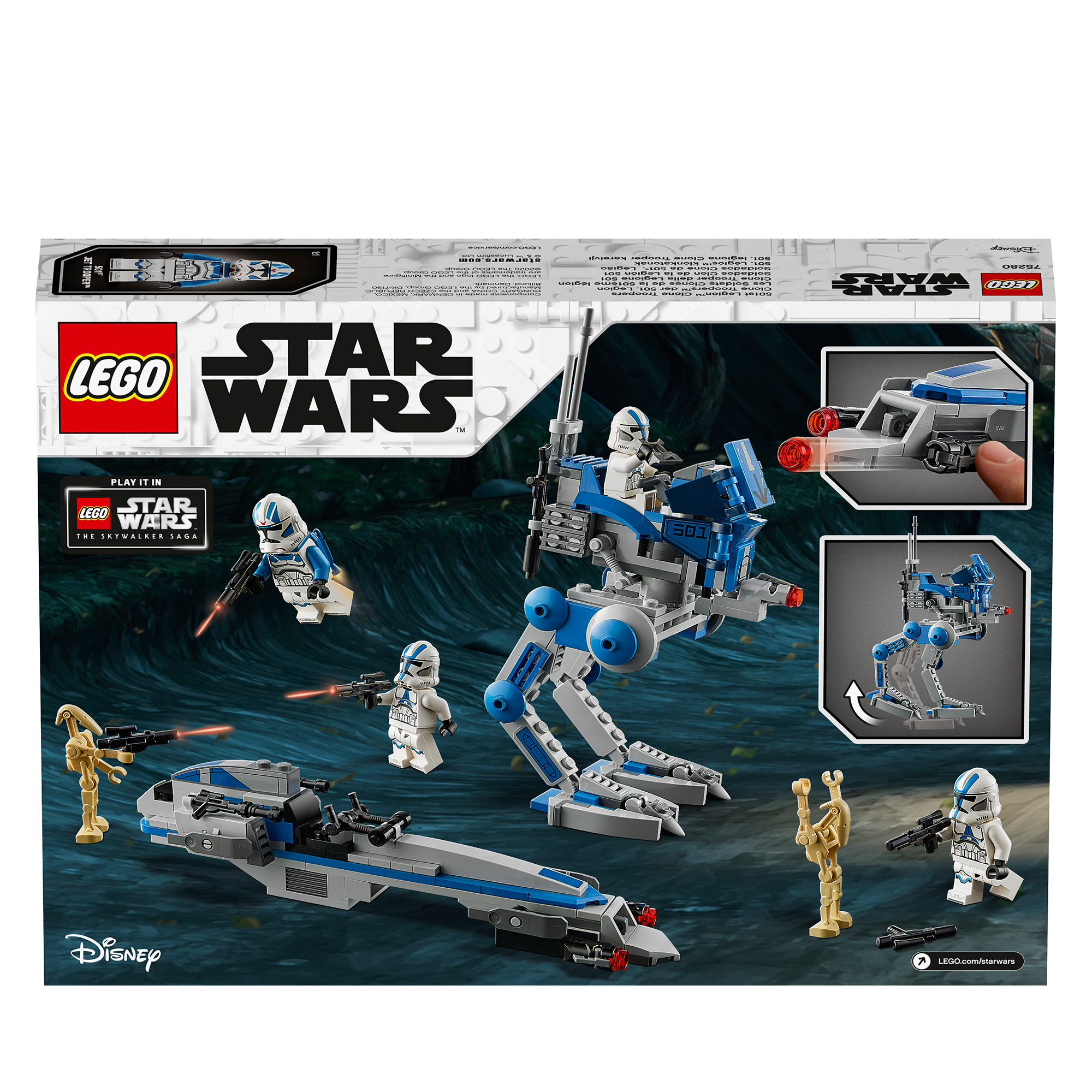 LEGO Star Wars 75318 The Mandalorian - Das Kind Bausatz, Mehrfarbig
