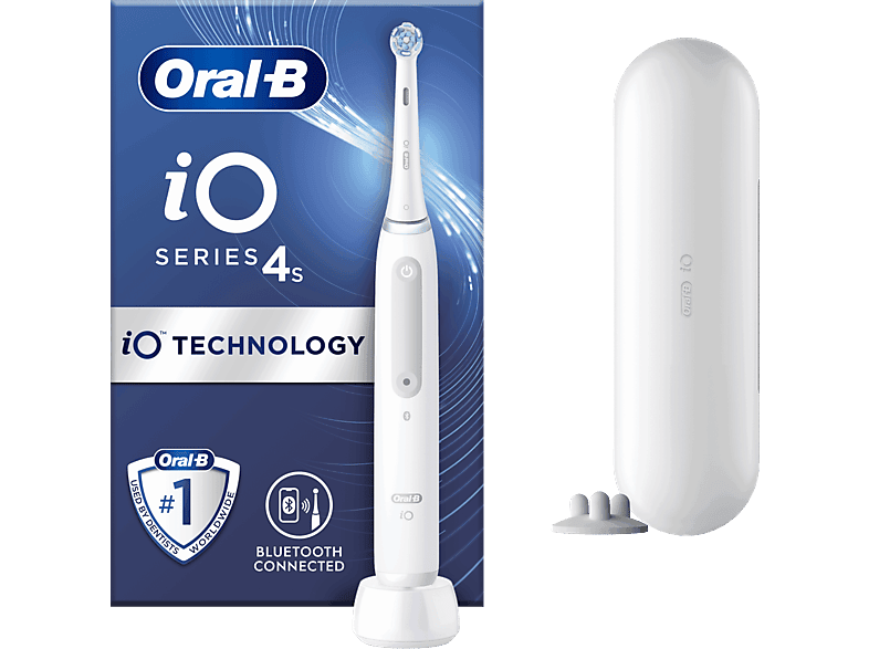 Cepillo eléctrico  Oral-B iO 4S, 4 Modos de cepillado, Control de