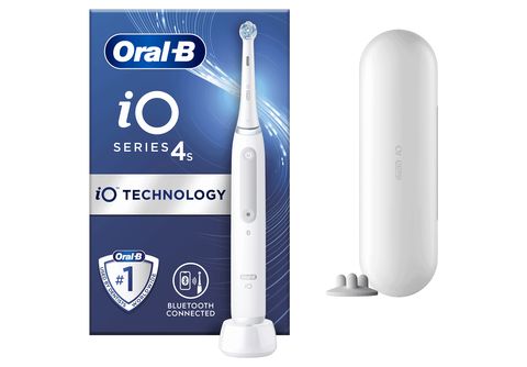 BRAUN Oral-B IO 4s Blanco / Cepillo de dientes eléctrico + estuche
