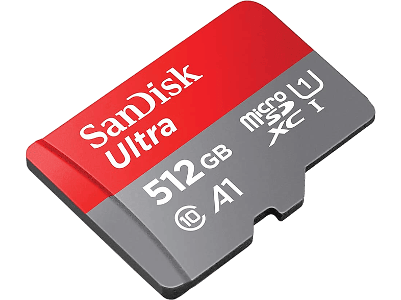 SANDISK Micro SD Ultra android kártya 512GB, 150MB/s, A1, Class 10, UHS-I (215424)